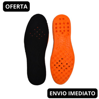 Palmilha Ortopédica em Gel PU Anatômica Confortável Para Botas e Coturnos Varias Horas de Trabalho