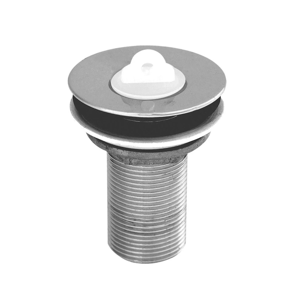 Válvula para Lavatório 1603 Sem Ladrão Cromada Higiban em Oferta na Shopee