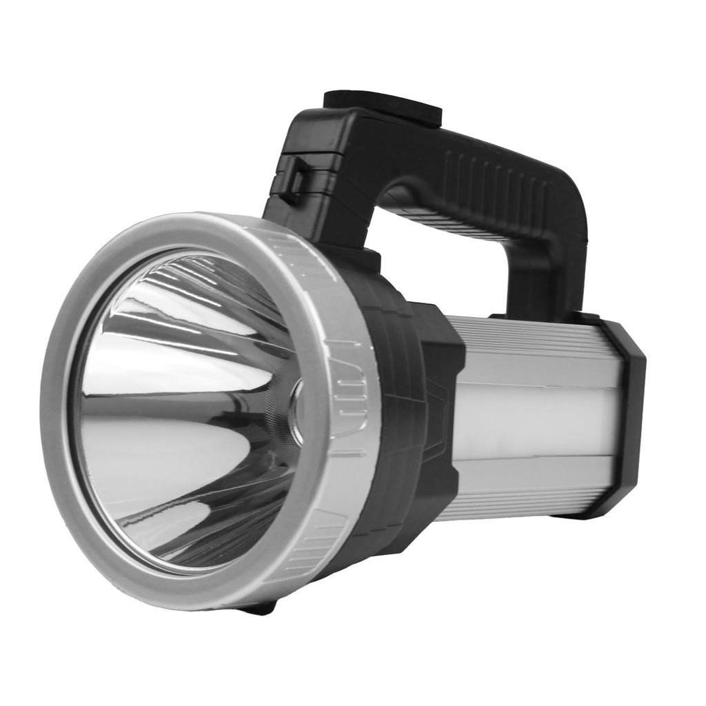 Lanterna Holofote LED 200lm USB IPX4 Alcance 500m Recarregável para Camping