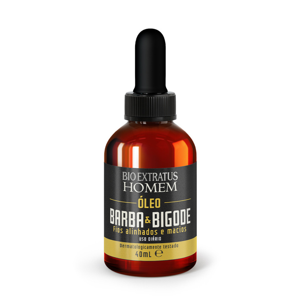 Óleo Homem Barba e Bigode Bio Extratus 40mL em Oferta na Shopee