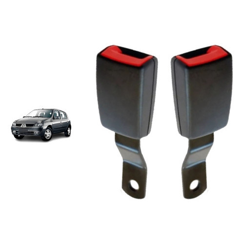 Par Fêmeas Fechos Hastes Rígidas Conector Renault Clio