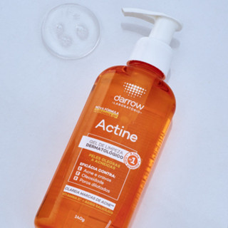 Gel De Limpeza Dermatologica Darrow Actine Peles Oleosas A Acneicas 140 G em Oferta na Shopee
