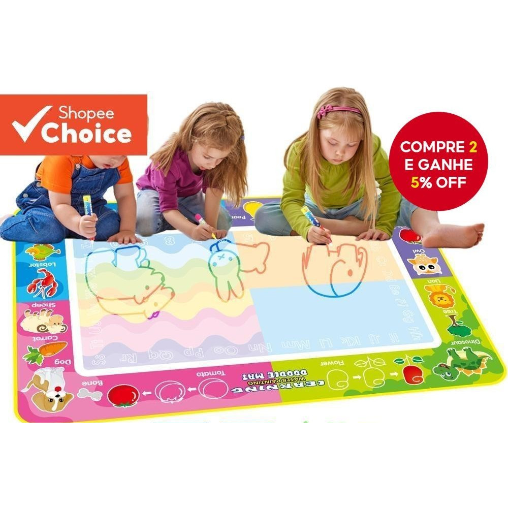 Tapete de Desenho Infantil - Comprar com Melhor Preço em Decoração