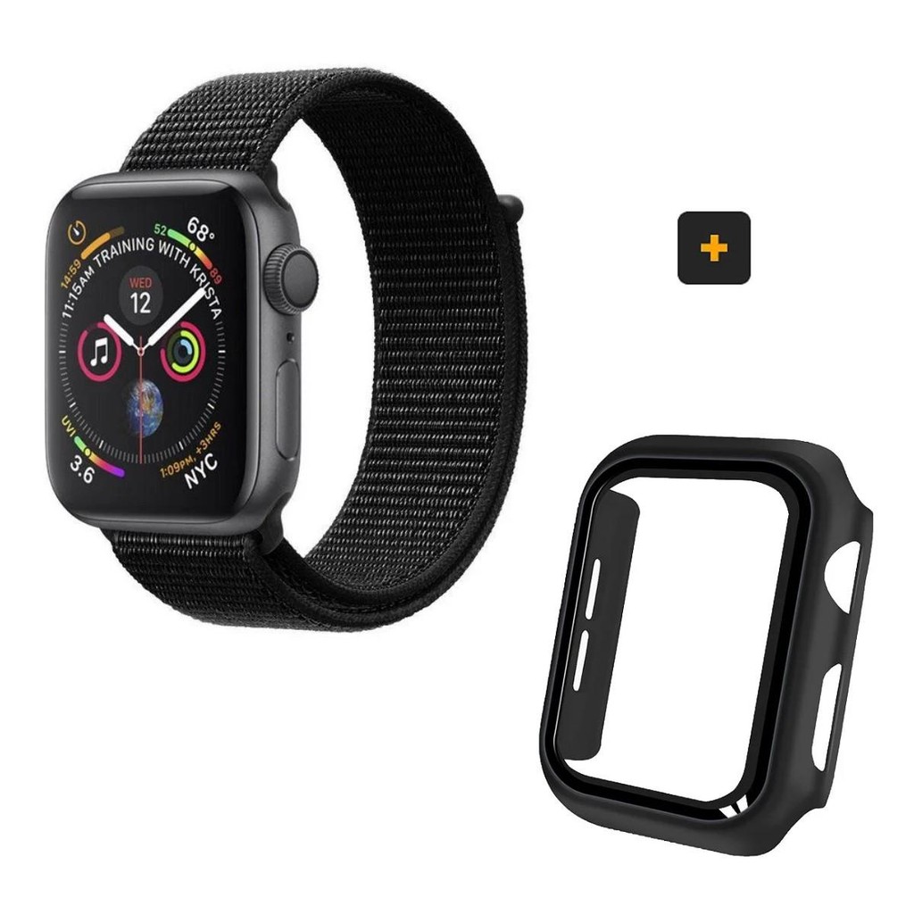 Case para Apple Watch Ultra 49MM + Pulseira para Apple Watch Ballistic - Gshield em Oferta na Shopee