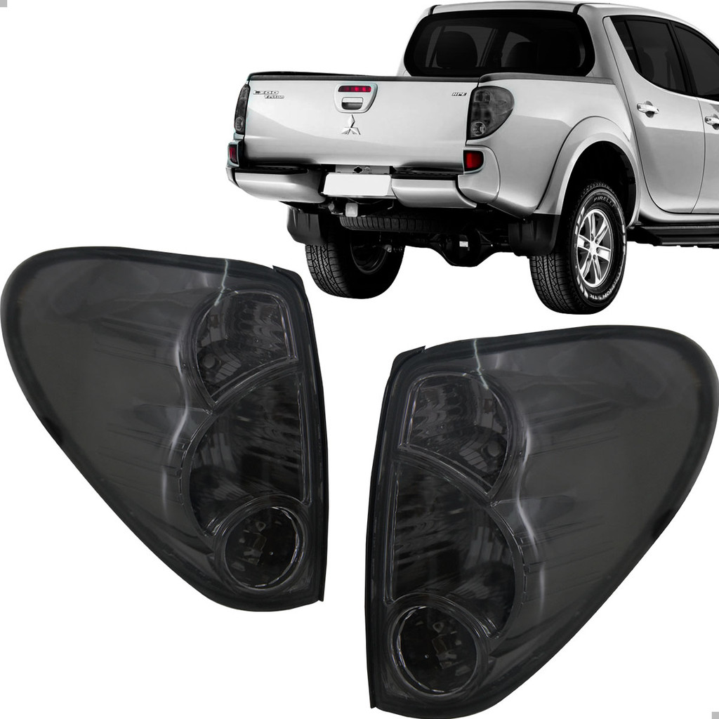 Par Lanterna L200 Triton 2008 2009 2010 2011 2012 2013 2014 2015 2016 Fumê Esportiva em Oferta na Shopee