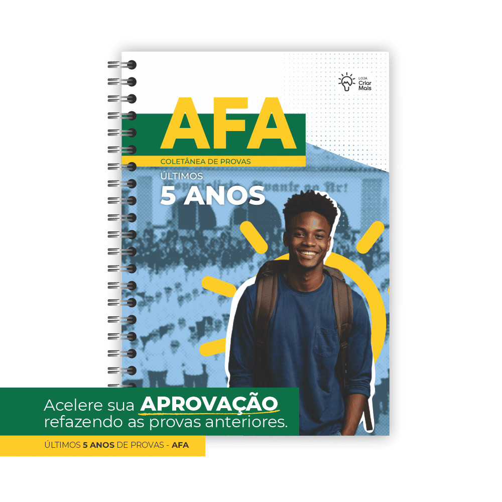 Apostila AFA coletânea de provas - 5 anos - 2022 - 2026