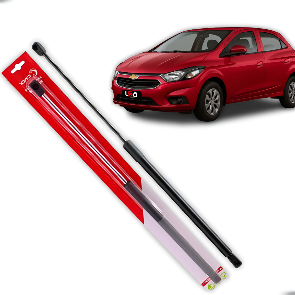 Amortecedor de Porta Malas Chevrolet Onix 2012-2017 Aço/Ferro Ambos Lados Fácil Instalação Sob Medida 1 Unidade em Oferta na Shopee