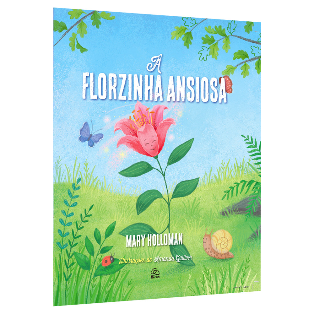 Livro A Florzinha Ansiosa | Mary Holloman em Oferta na Shopee