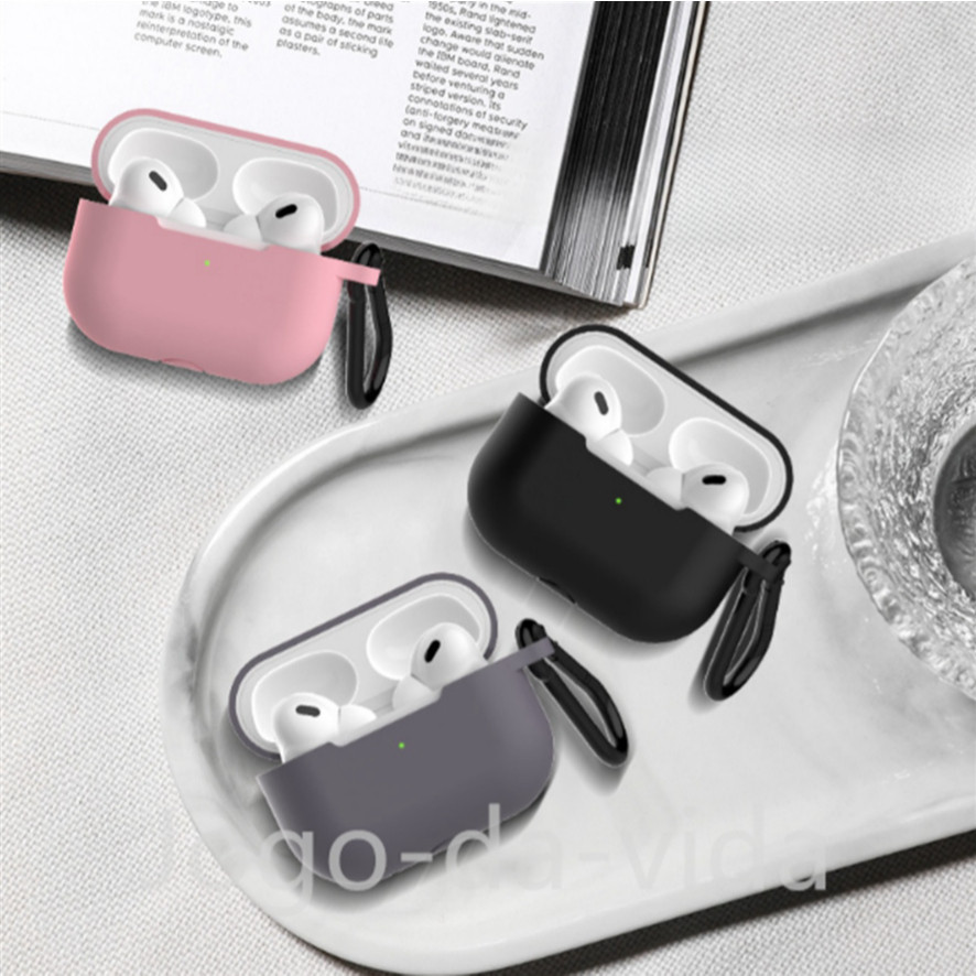 Capa Case capinha de Silicone Protetora para fone Apple AirPods 1 2 3 pro pro 2 DK store DK store em Oferta na Shopee