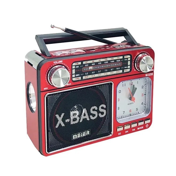 Radio Relogio Portatil Multi Band 2 Bivolt