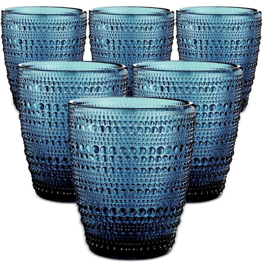 Jogo De Copo Perola 300ml Agua Suco Wisky Vidro