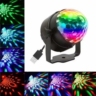 Globo Colorido Bola Maluca Led Iluminação Festa Balada Rgb em Oferta na Shopee