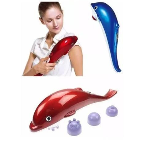 Massageador Elétrico Dores Muscular Corporal Golfinho Pés Coluna  110v