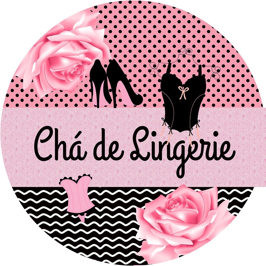 Painel Redondo Tecido Sublimado com/elástico Lingerie 03 MEDIDA 50X50 em Oferta na Shopee