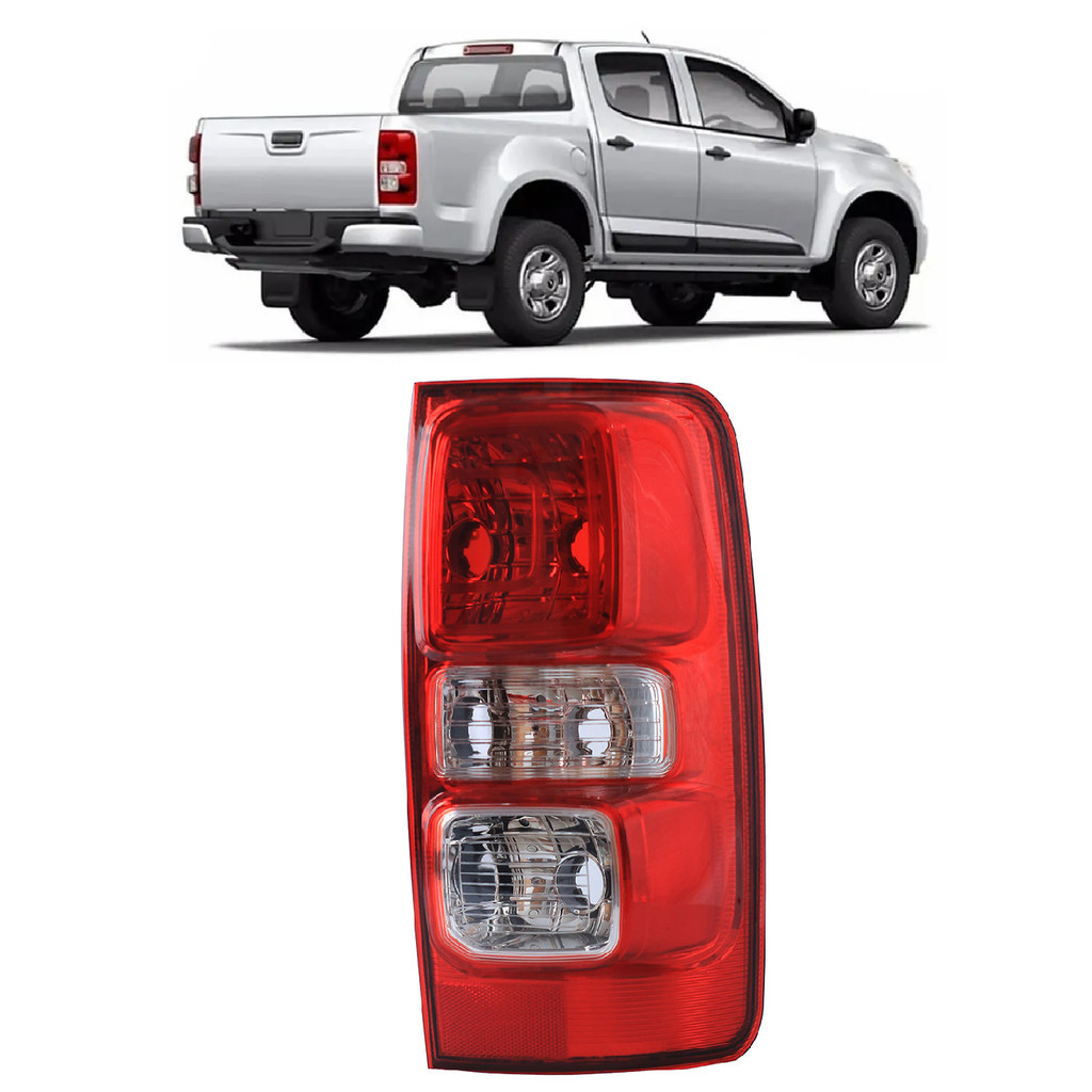 Lanterna Traseira S10 2012 2013 2014 2015 2016 Lado Direito Passageiro Sem Led Bicolor Nova