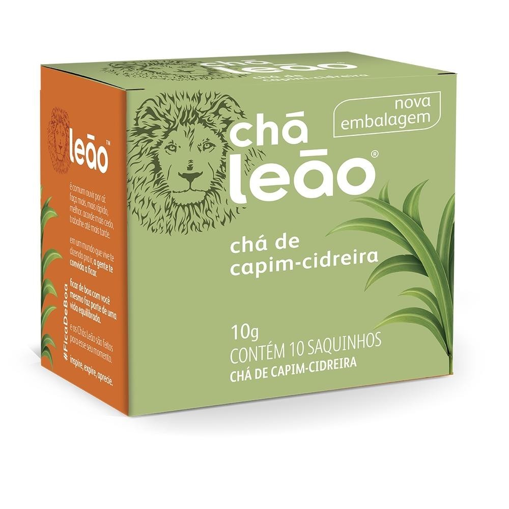 Chá Cidreira Leão Leão 10 Sachês
