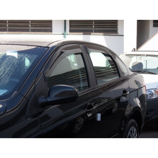 Calha Chuva Defletor TG Poli Fiat Grand Siena 2012 a 2021 - 4 Portas — imagem 2 de 2