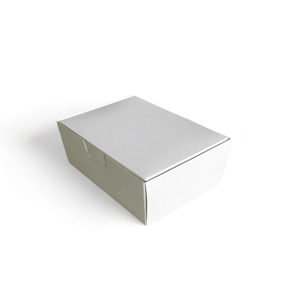 Kit 100 Caixa Branca Doces e Salgados - 13X8X6 REF01 em Oferta na Shopee