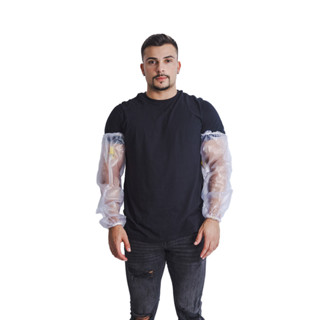 Mangote Plástico Impermeável Reutilizável Vinil C/ Elástico em Oferta na Shopee