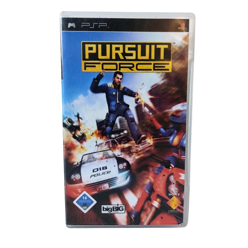 Jogo PSP Pursuit Force (Alemão) EUA