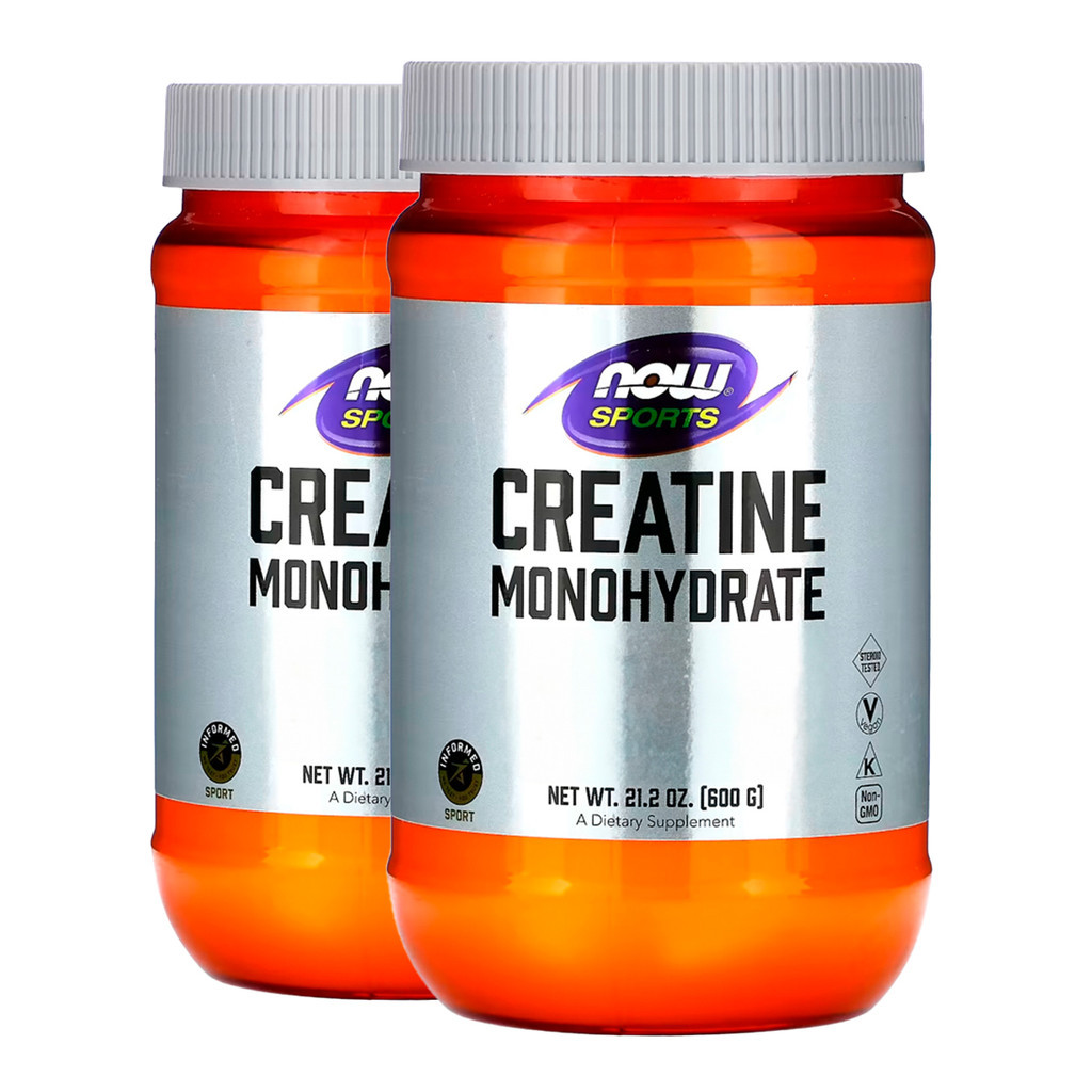 Kit 2x Creatina em Pó Now Foods 600g Puro Importado/Made in Usa em Oferta na Shopee