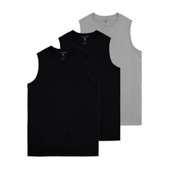 Kit com 3 Camisetas Masculina Regata Malwee 1000004421