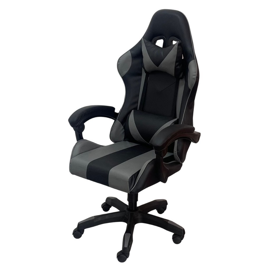 Cadeira para Escritório Gamer Hawker Preto/Cinza em Oferta na Shopee