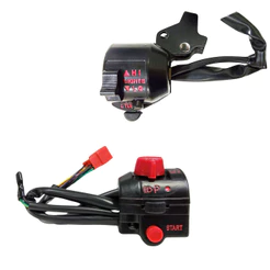 Punho Partida + Luz Seta Cb400 1983 1984 1985 Cb450 1985 1986 1987