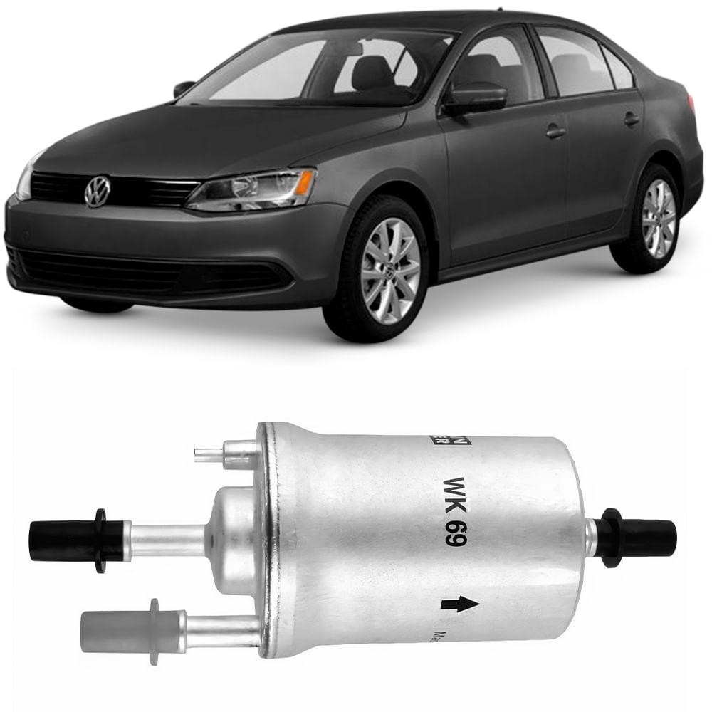 Filtro Combustível Jetta Novo Fusca 2006 A 2017 Mann-filter