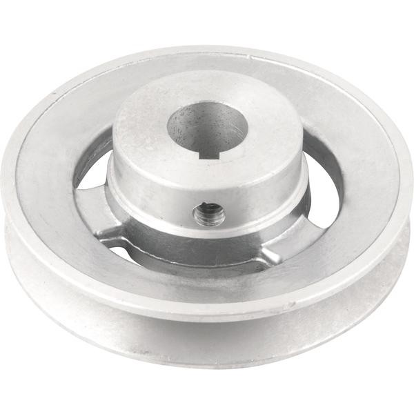 Polia Alumínio 1 Canal Perfil A 100mm com Furo 3/4 Vonder em Oferta na Shopee