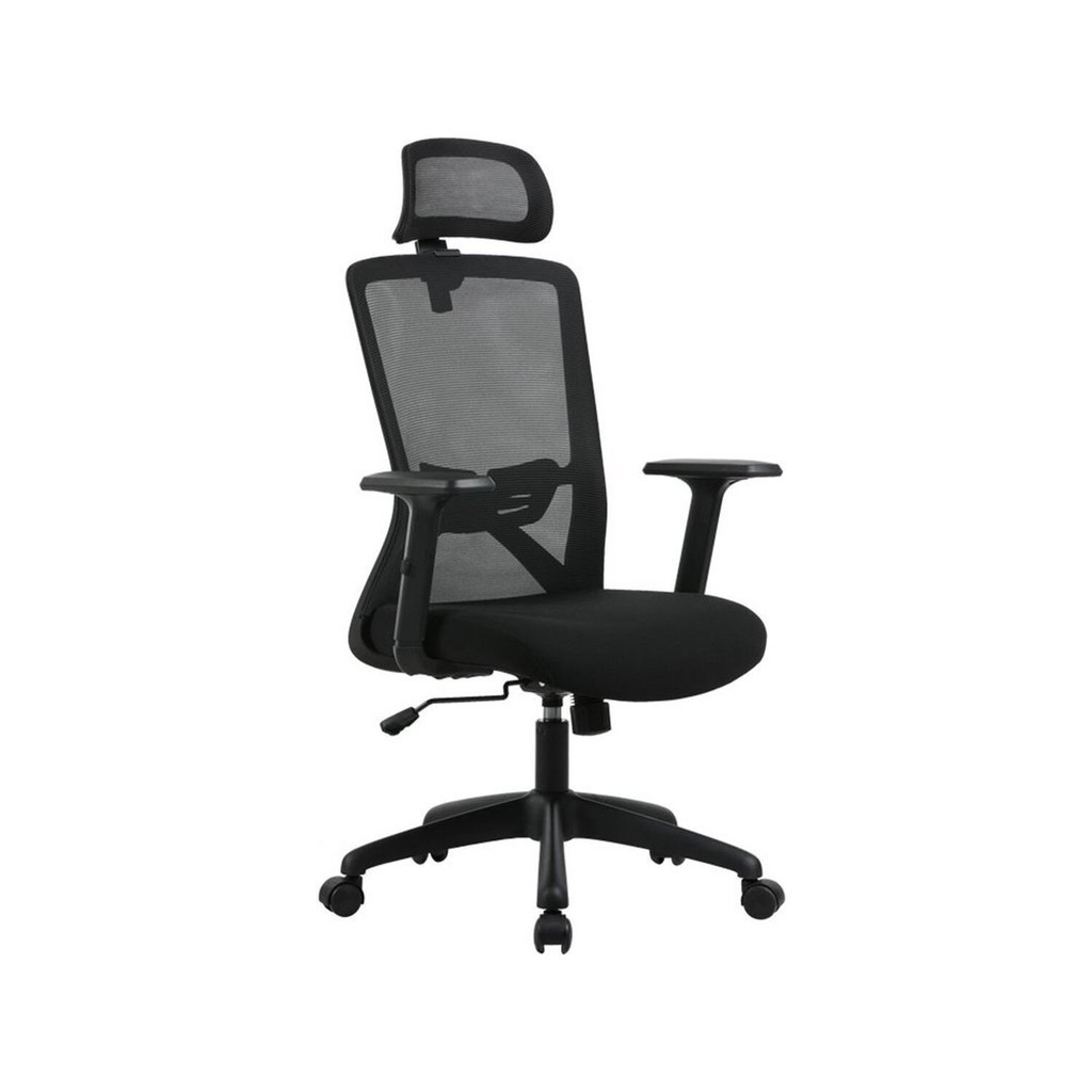 Cadeira para Escritório Presidente NR17 Office Dallas Preto em Oferta na Shopee