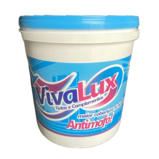 Tinta Emborrachada Impermeabilizante VIVALUX Branca 1,3 Kg em Oferta na Shopee