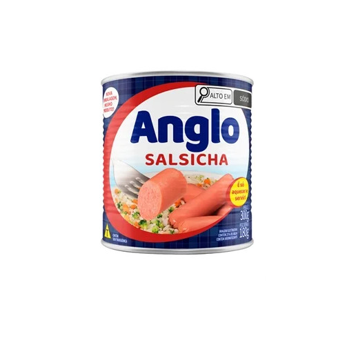 Salsicha Anglo tipo Viena Lata 180g