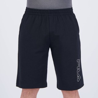 Bermuda Fila Practical Logo Preta e Branca em Oferta na Shopee