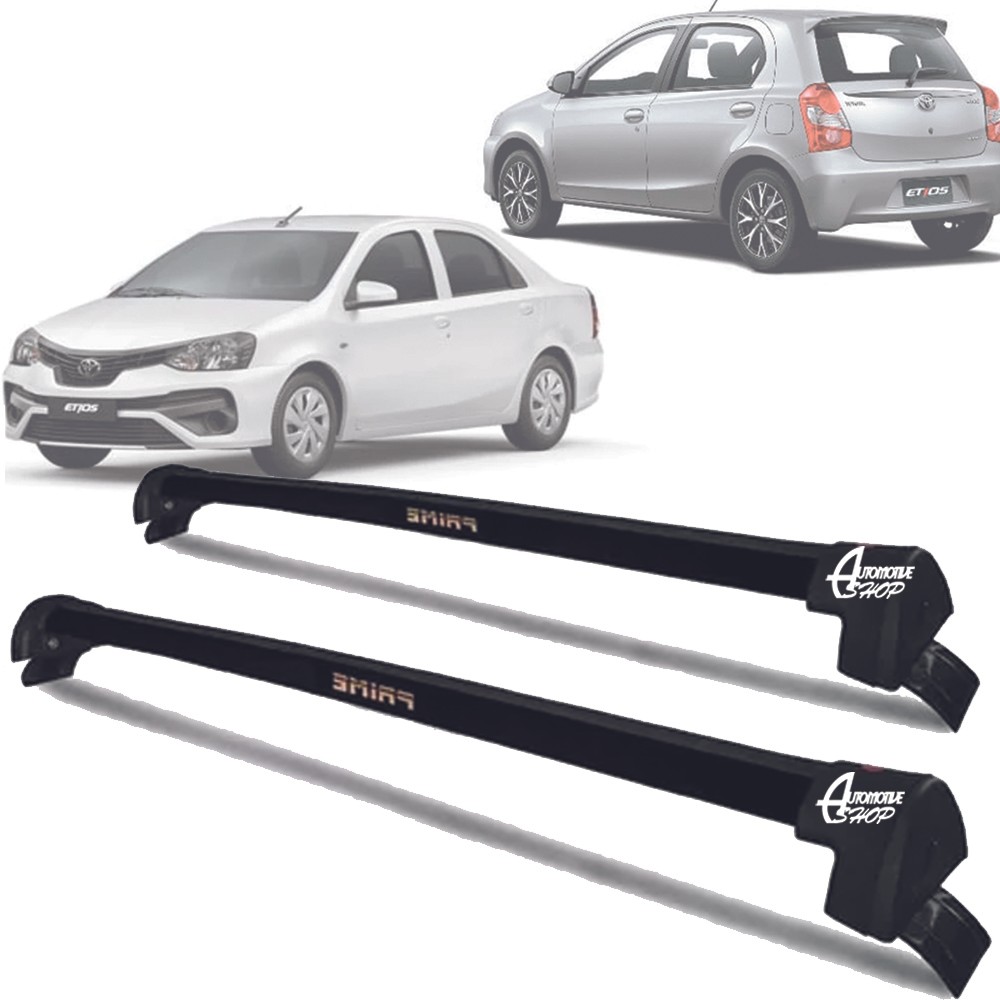 Rack Teto Aluminio Prime Toyota Etios Sedan Hatch PTO PR145