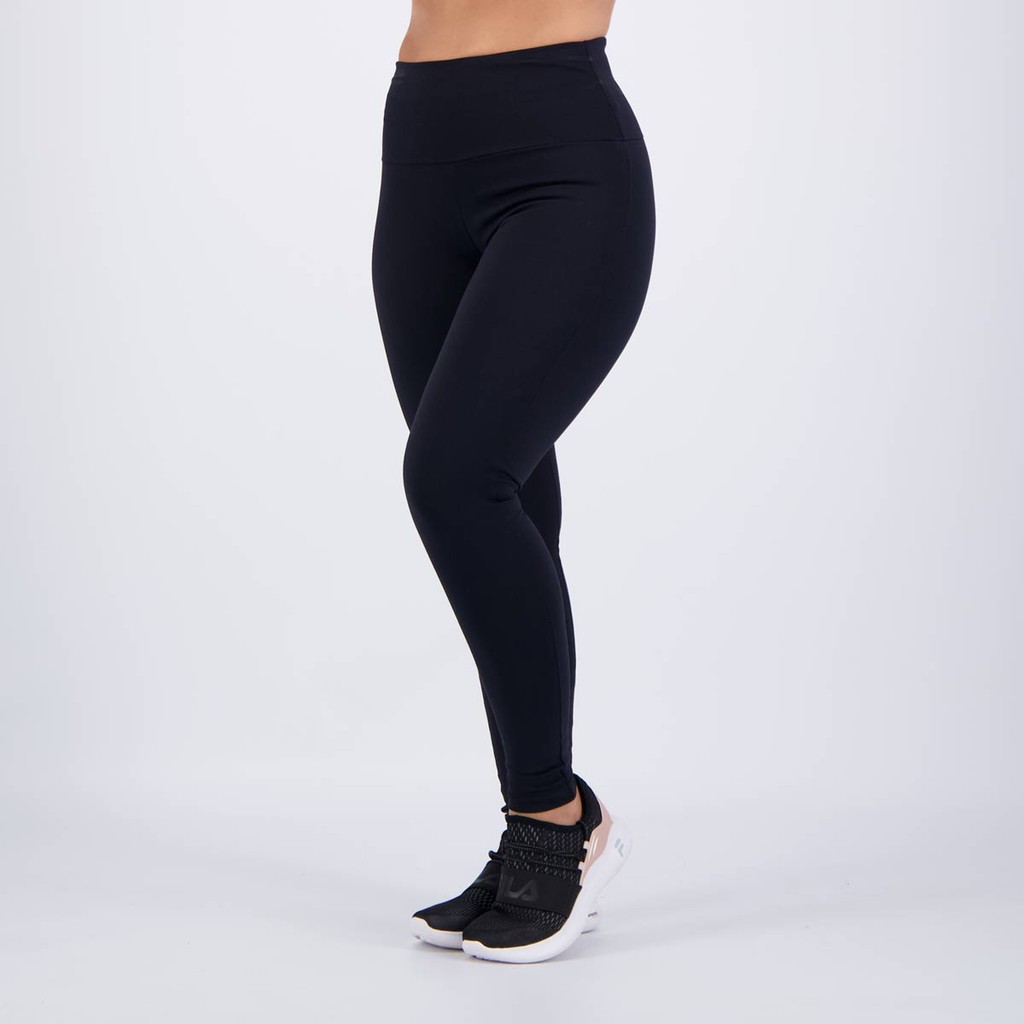 Calça Legging Costa Rica Basic Feminina Preta em Oferta na Shopee