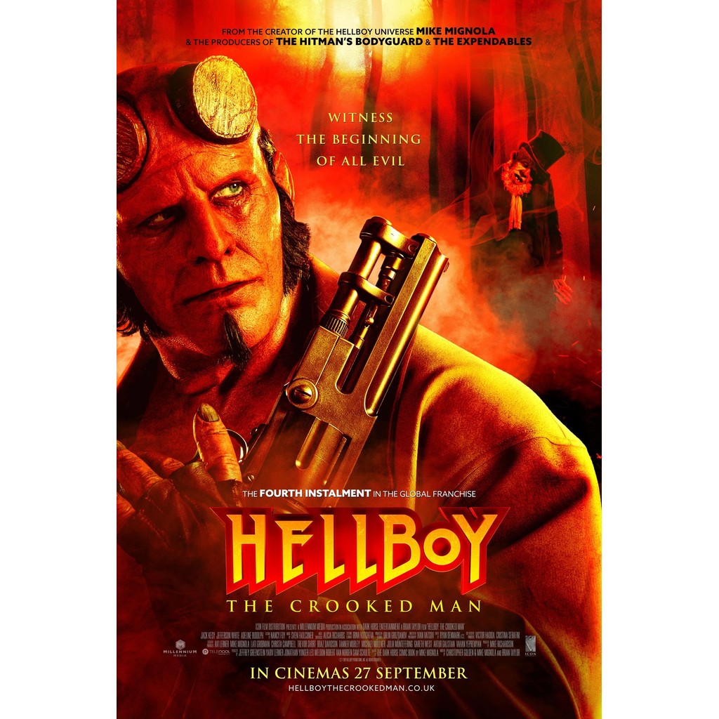 Poster Cartaz Hellboy e o Homem Torto