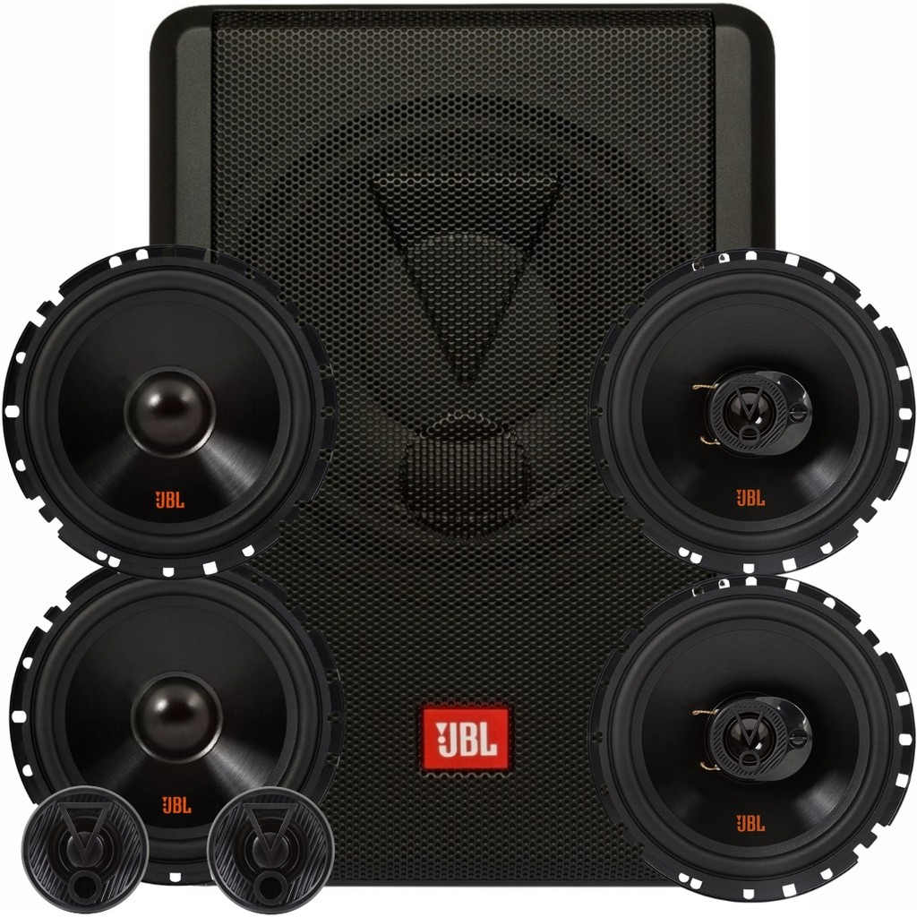 Caixa Jbl Sw8a-ms + 02 Alto Falantes 6 6trfx55 + Kit 2 Vias em Oferta na Shopee
