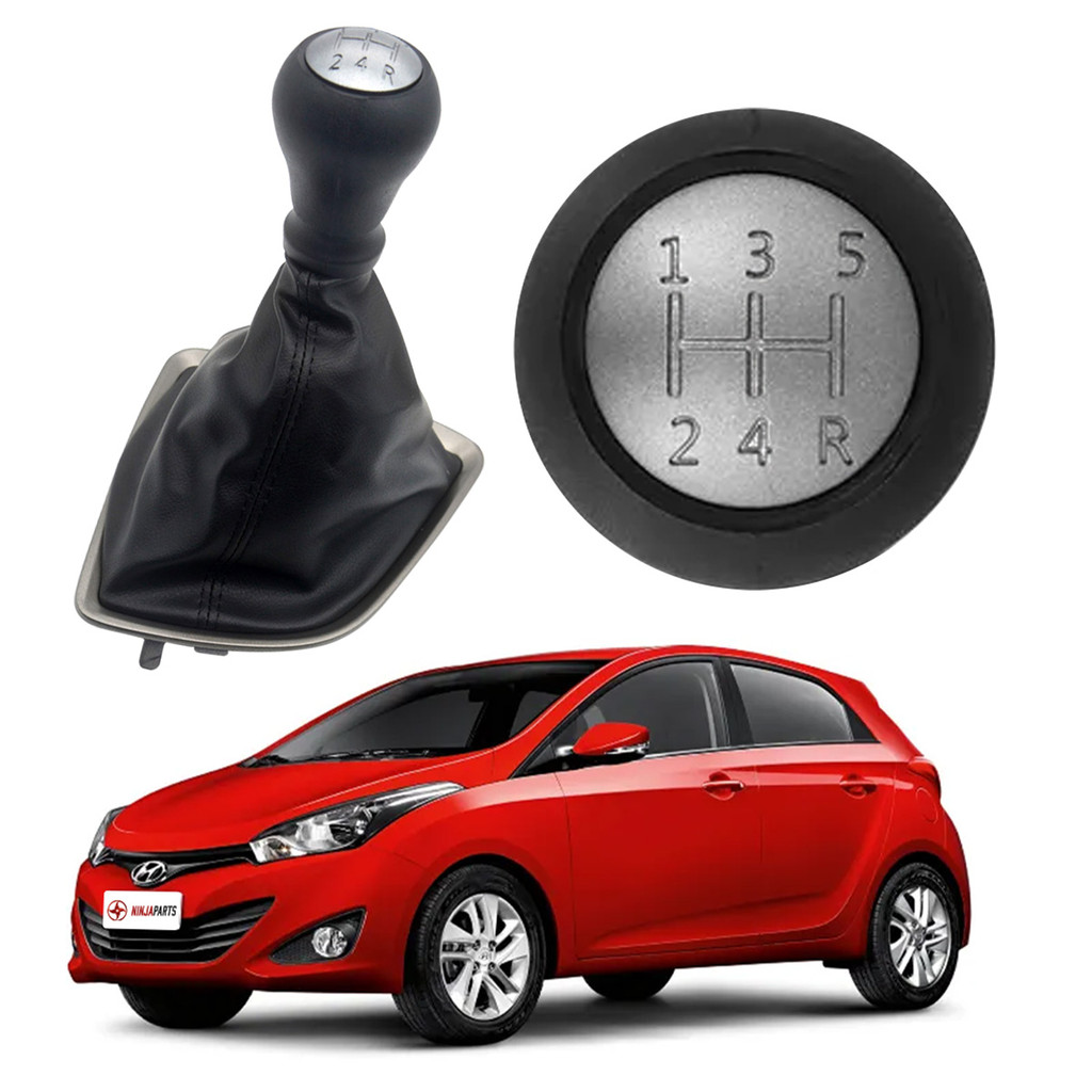 Manopla Coifa Câmbio Hb20 1.0 2013 2014 2015 2016 2017 2018 em Oferta na Shopee