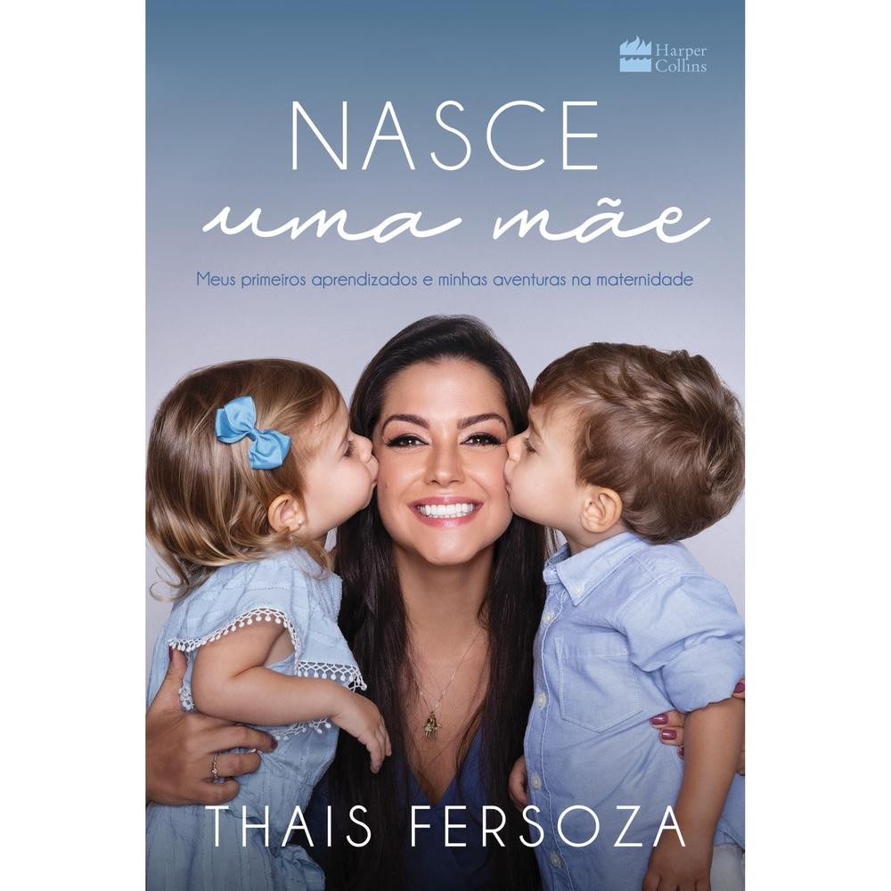 Capa do livro Nasce uma mãe