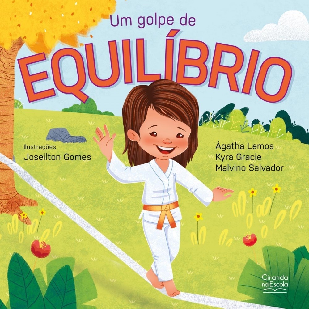 Livro Literatura infantil Um golpe de equilíbrio