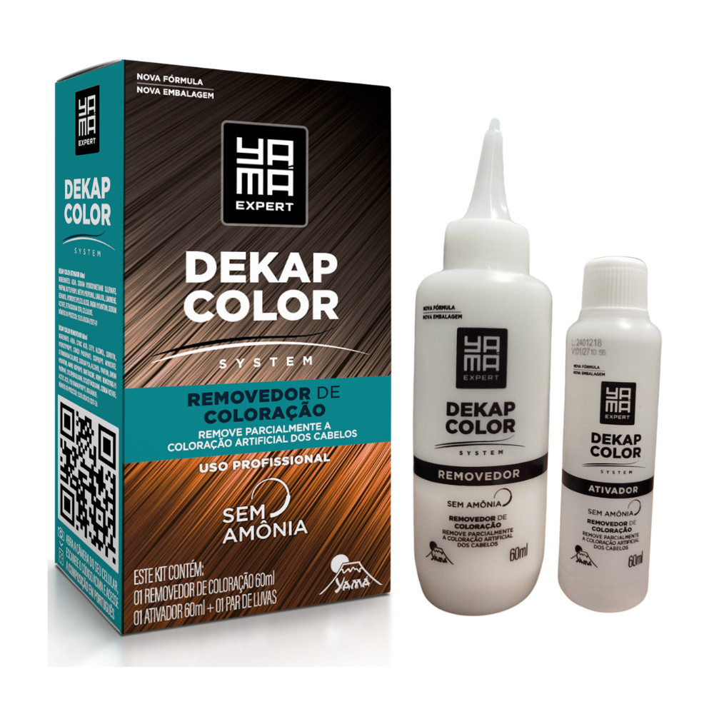 Removedor De Coloração Dekapcolor Yamá 120 ml