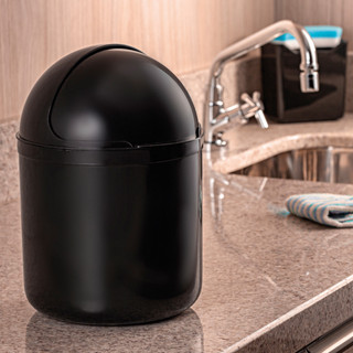 Lixeira Para Pia Cozinha Cesto De Lixo 4 Litros Plástico UZ350 em Oferta na Shopee