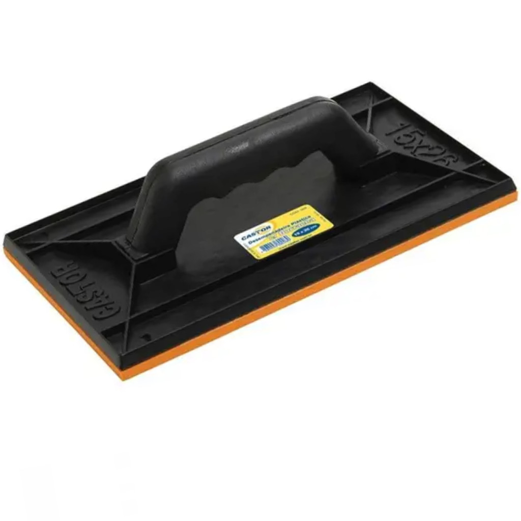 Desempenadeira Plástica PVC Com Borracha Castor