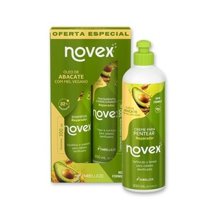 Kit Novex Óleo de Abacate e Mel Uso Dia a Dia em Oferta na Shopee