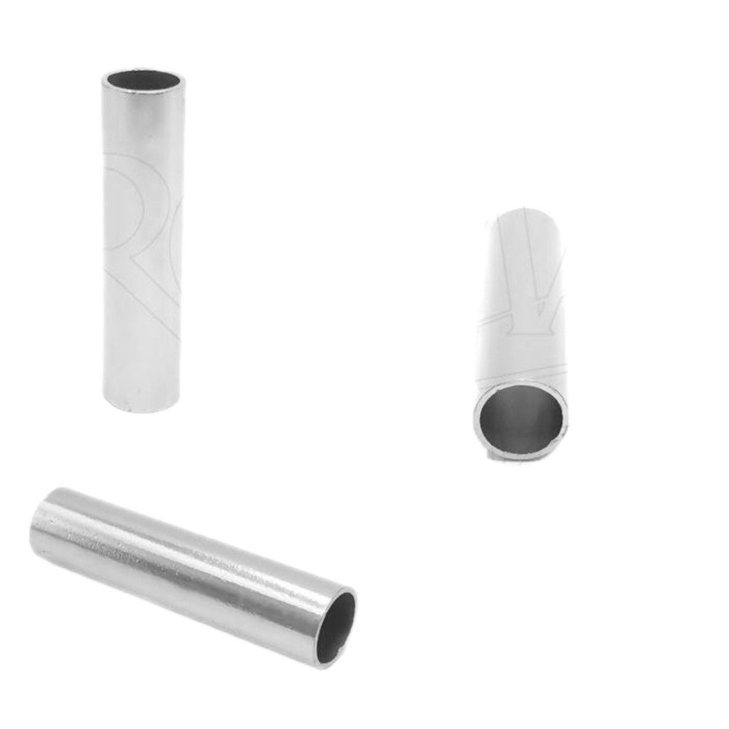 Ponteira Tubo Cilindro 50 Unidades 5Mm X 20Mm Níquel Alta Qualidade Ótimo Custo-Benefício
