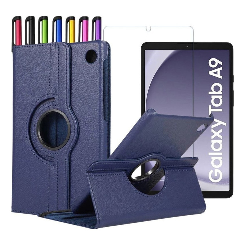 Kit Capa+ Película+ Caneta Para Tab Galaxy A9 8.7 Polegadas