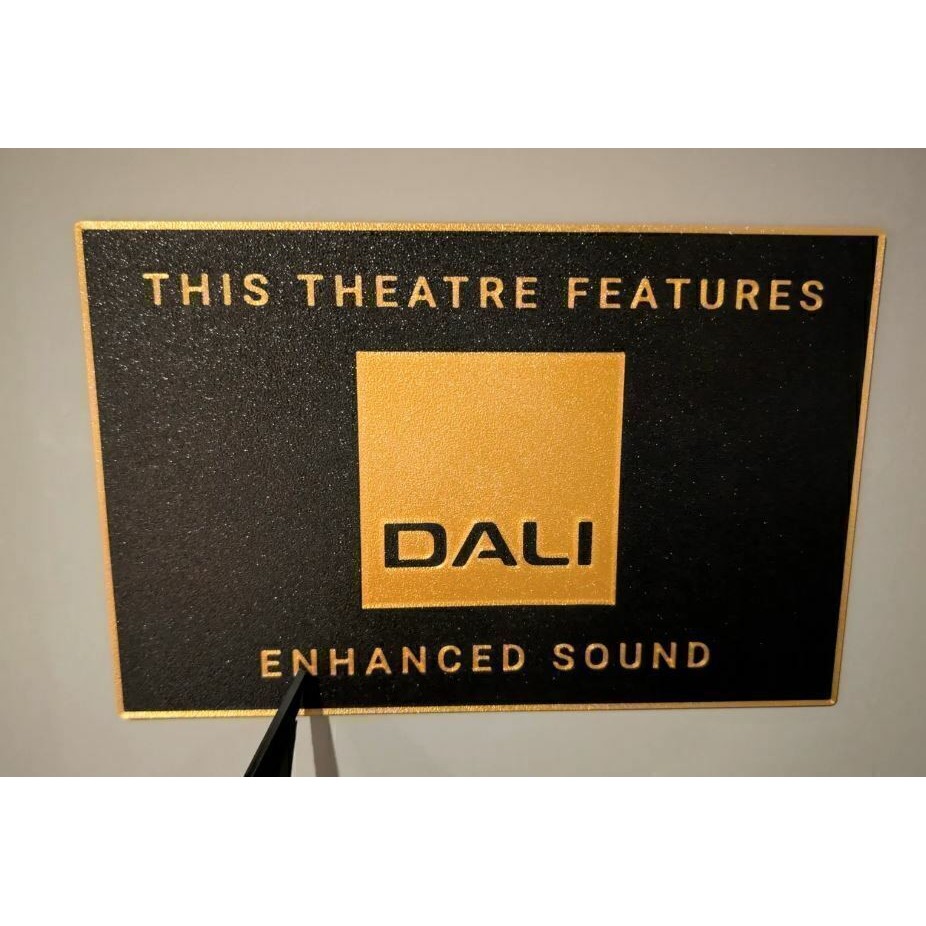 Dali Enhanced Sound Decoração Geek Sala De Cinema Home Theater