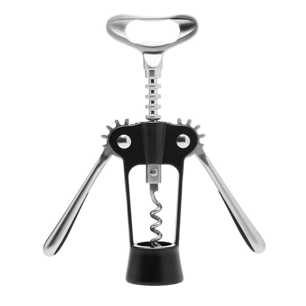 Saca-Rolhas Chef Pro 18cm Preto Liga de Zinco - Wolff