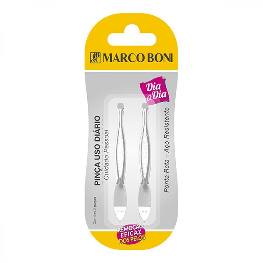 Pinça Marco Boni c/2un Ref.6011 em Oferta na Shopee
